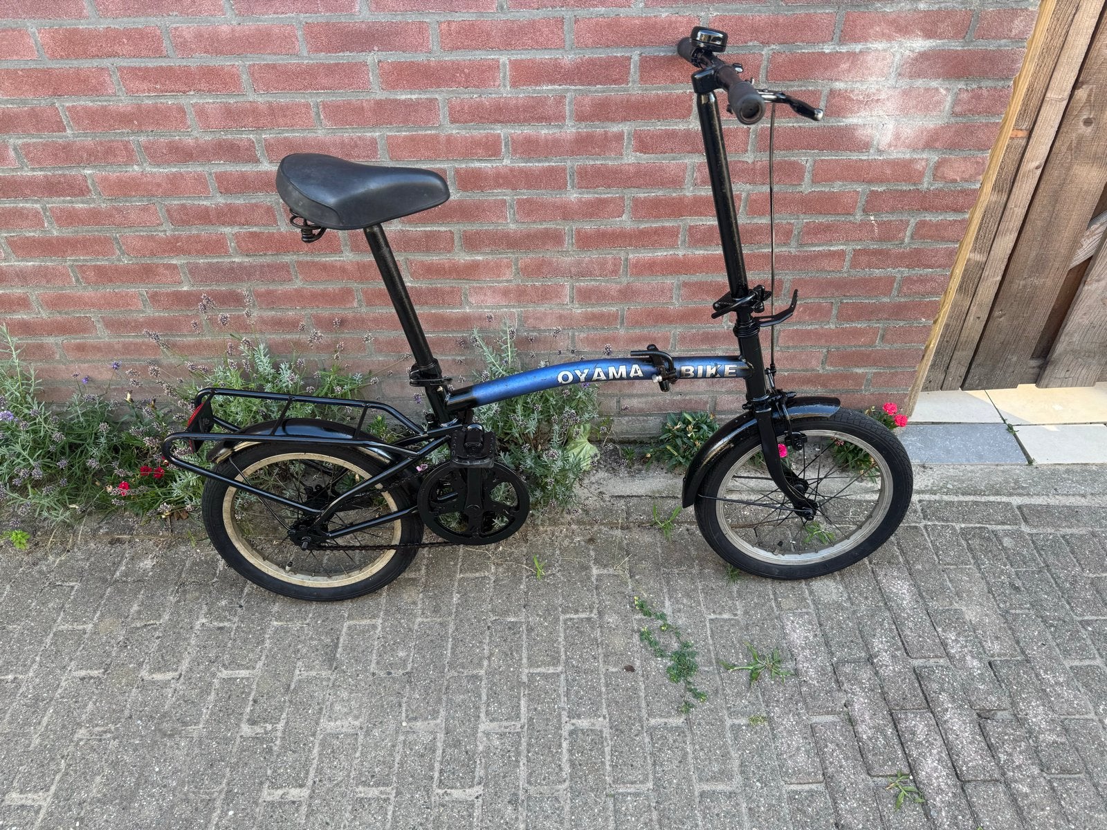 Oyama 16 inch vouwfiets - Compact en handig, Fietsen en Brommers, Fietsen | Vouwfietsen, Overige merken, Gebruikt, 14 tot 16 inch