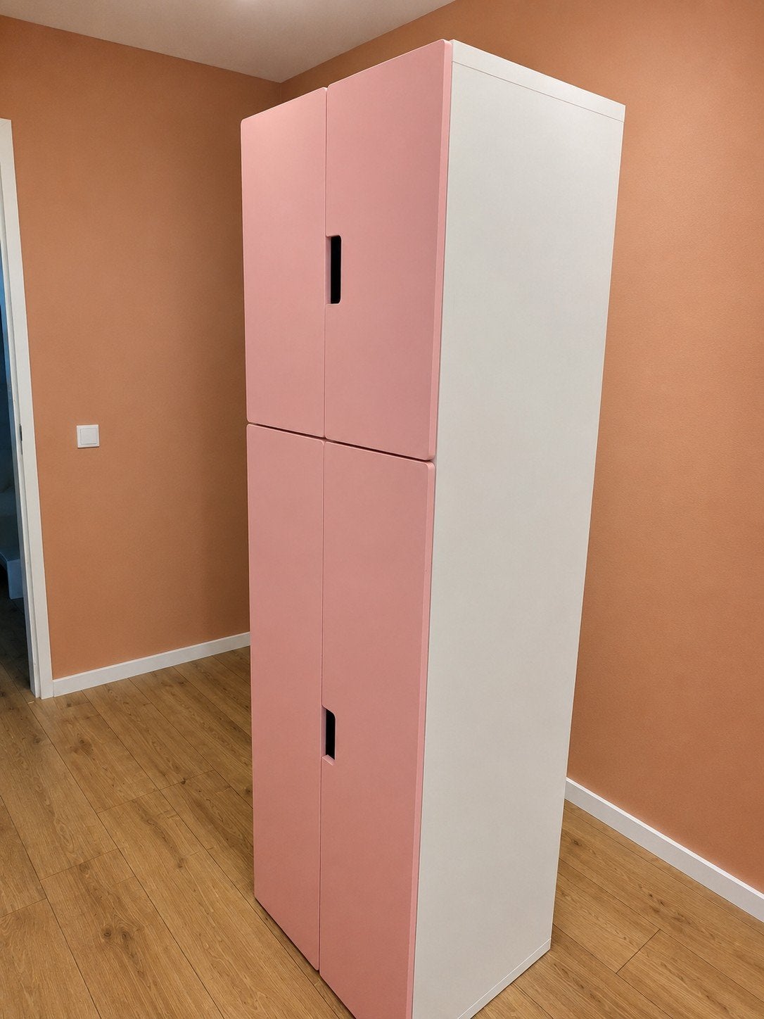 IKEA Stuva kast - Roze/Wit - Gebruikt, Ophalen, Gebruikt, 50 tot 100 cm, 150 tot 200 cm