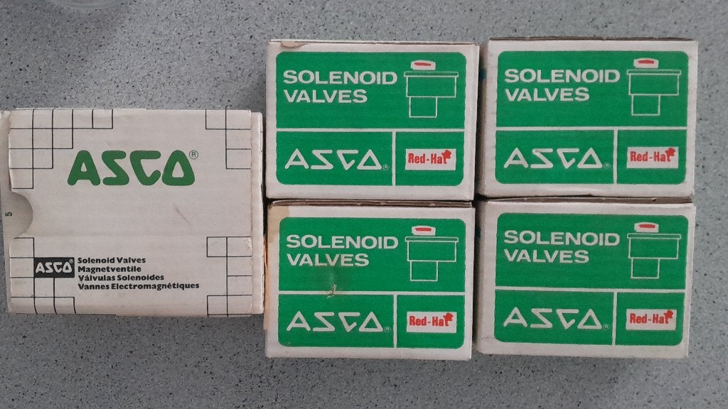 Asco magneetventielen 220v, Ophalen, Nieuw, Minder dan 3 jaar oud, Minder dan 20 liter