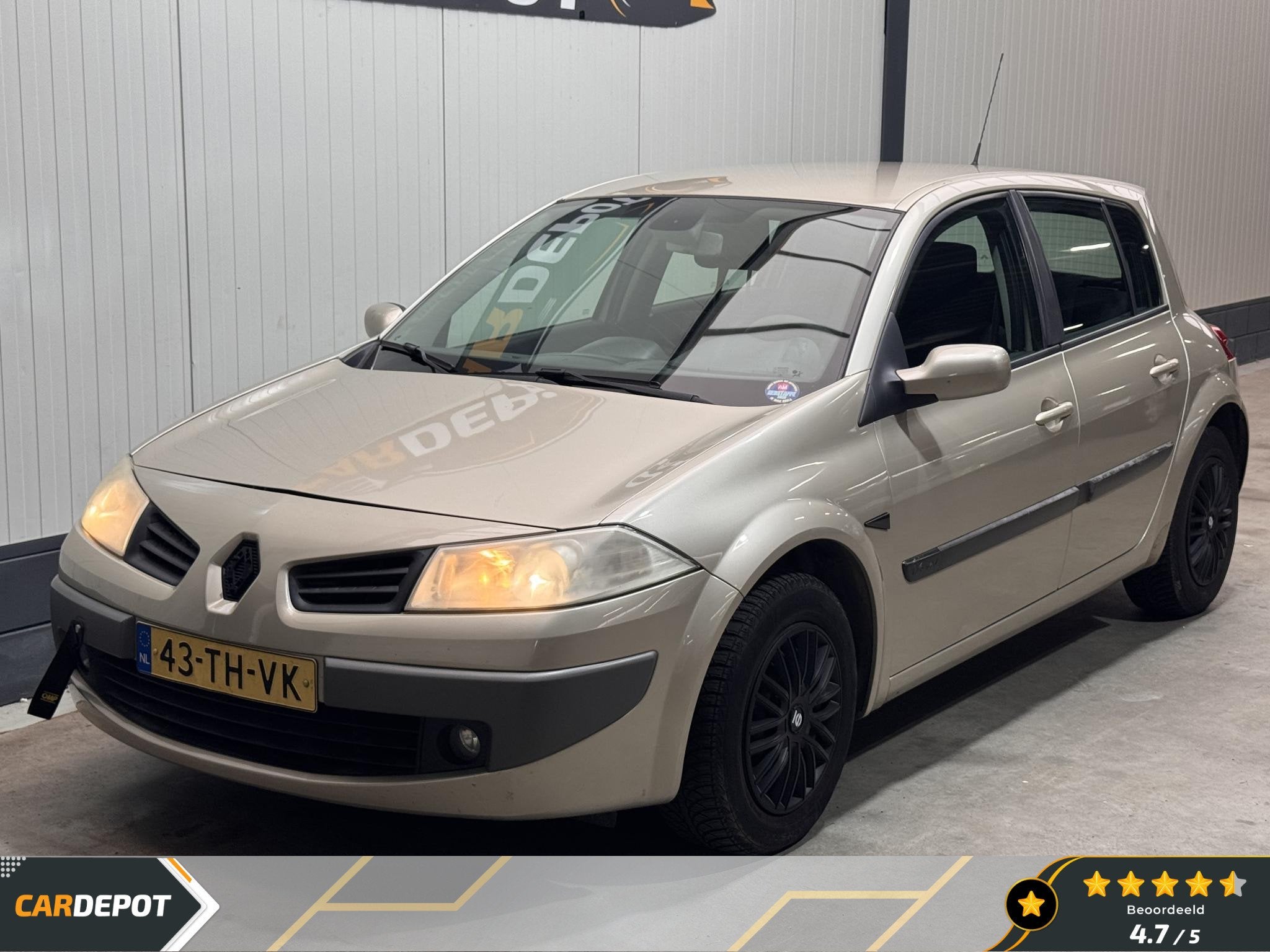 Renault Mégane 1.6-16V Expression, Voorwielaandrijving, Elektrische ramen, Stof, 4 cilinders