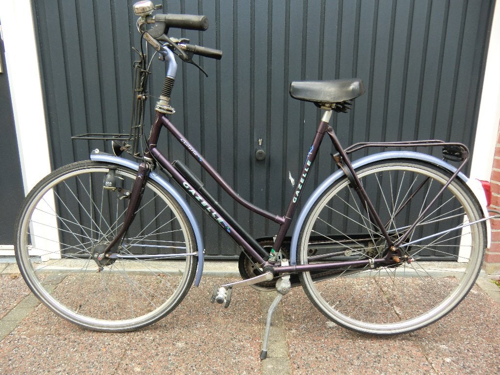 GAZELLE "Galerie" framemaat 57 cm, slot en 3 versnellingen, Ophalen, Gebruikt, Versnellingen, 56 cm of meer