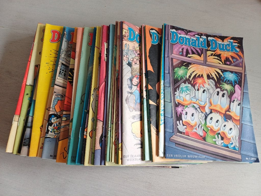 Donald Duck weekblad, Boeken, Meerdere stripboeken, Ophalen, Gelezen