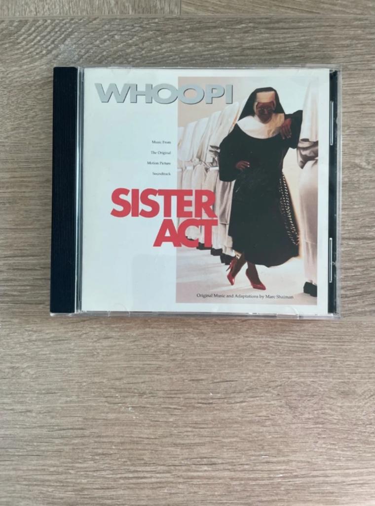 Sister act cd - Whoopi, Ophalen of Verzenden, Zo goed als nieuw