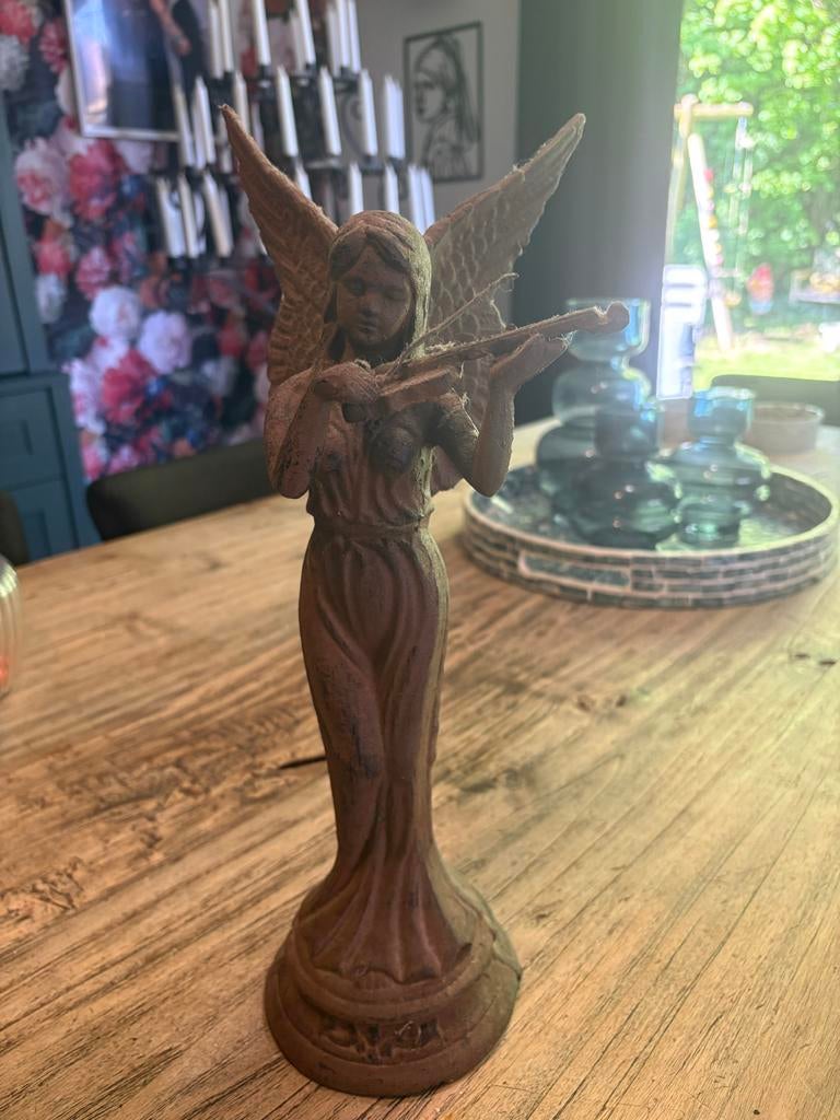 Decoratieve engel met viool - Vintage stijl, Ophalen