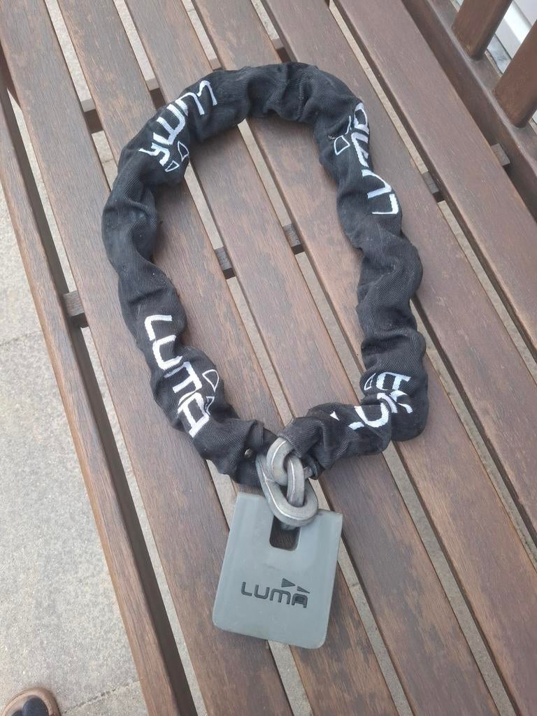 Luma Kettingslot  Stevig en Betrouwbaar Fietsslot, Ophalen, Gebruikt, Kettingslot