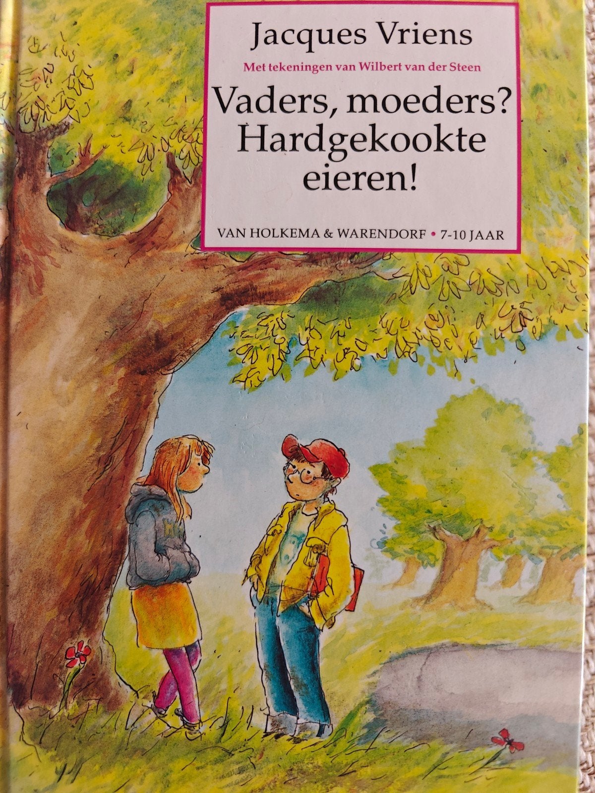 Vaders, moeders? Hardgekookte eieren! - Jacques Vriens, Ophalen of Verzenden, Gelezen, Jacques Vriens, Fictie algemeen
