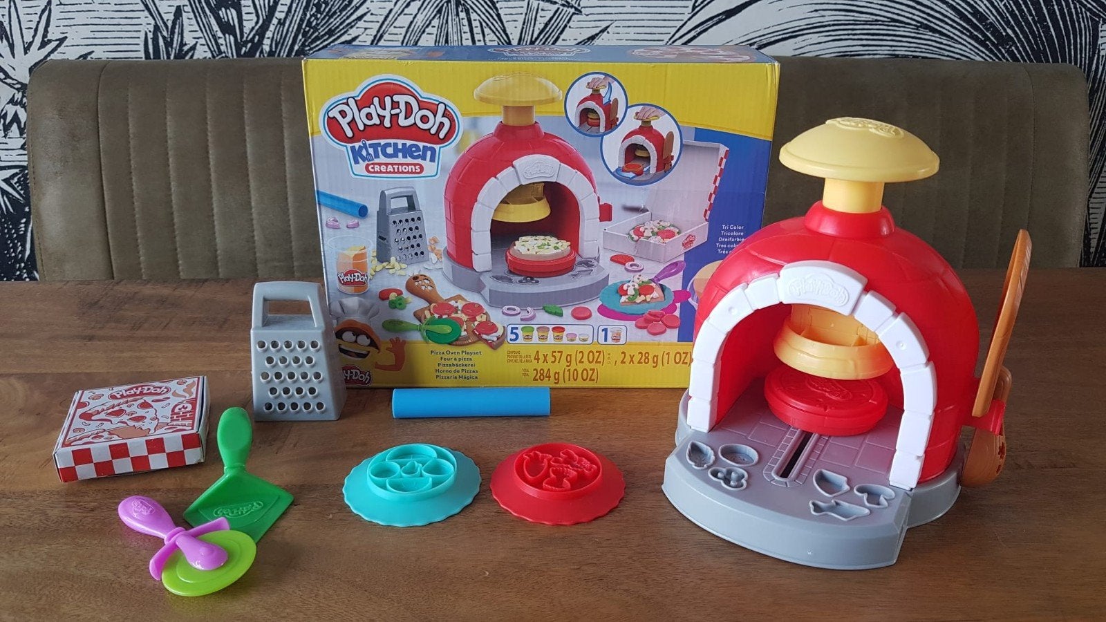 Play-Doh pizza oven speelset, Ophalen of Verzenden, Zo goed als nieuw, Knutselen