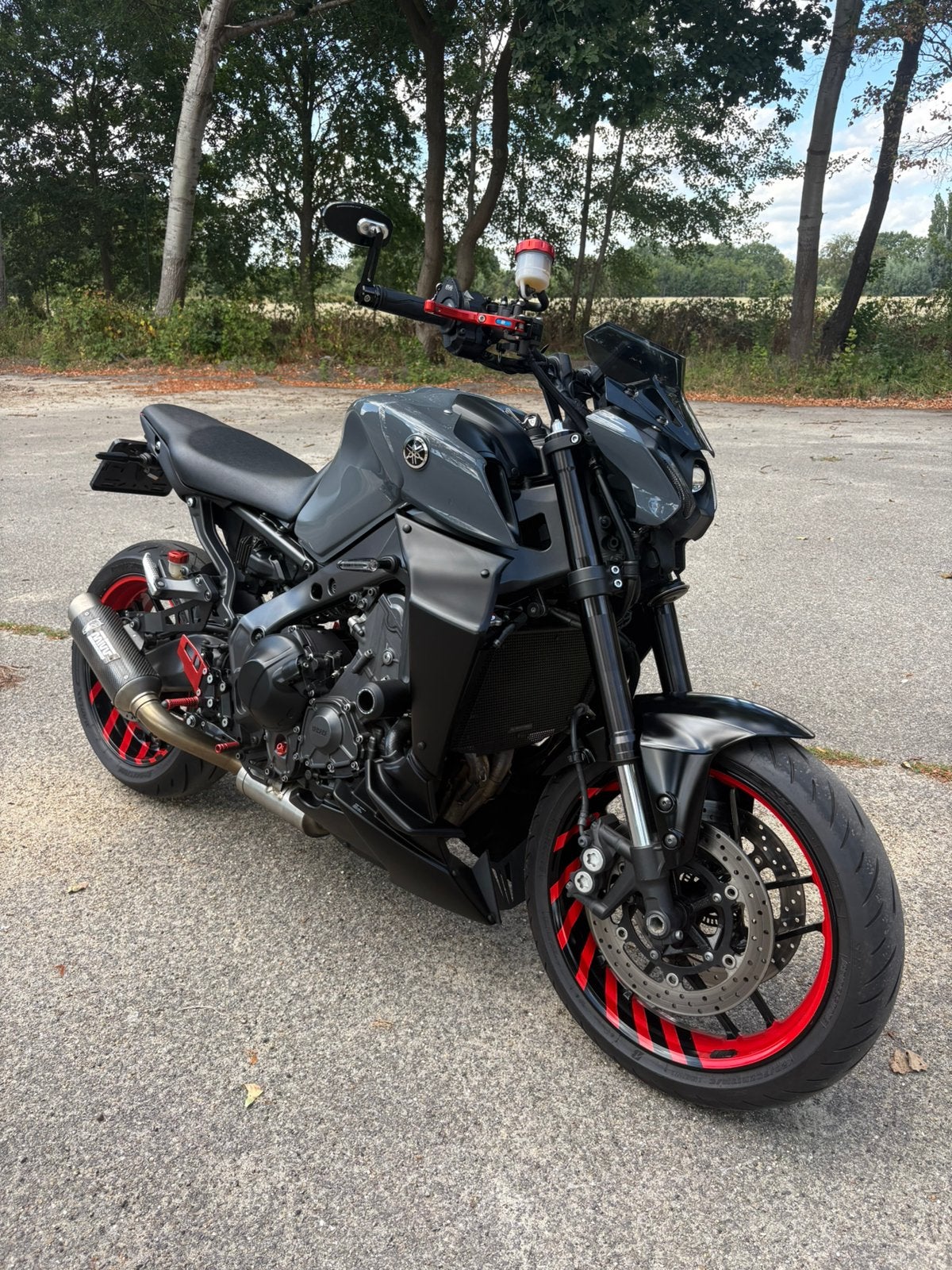 Yamaha MT-09 2021 NL motor met mivv uitlaat vol opties, Motoren, Occasion, 890 cc, Motorrijbewijs A, 3 cilinders