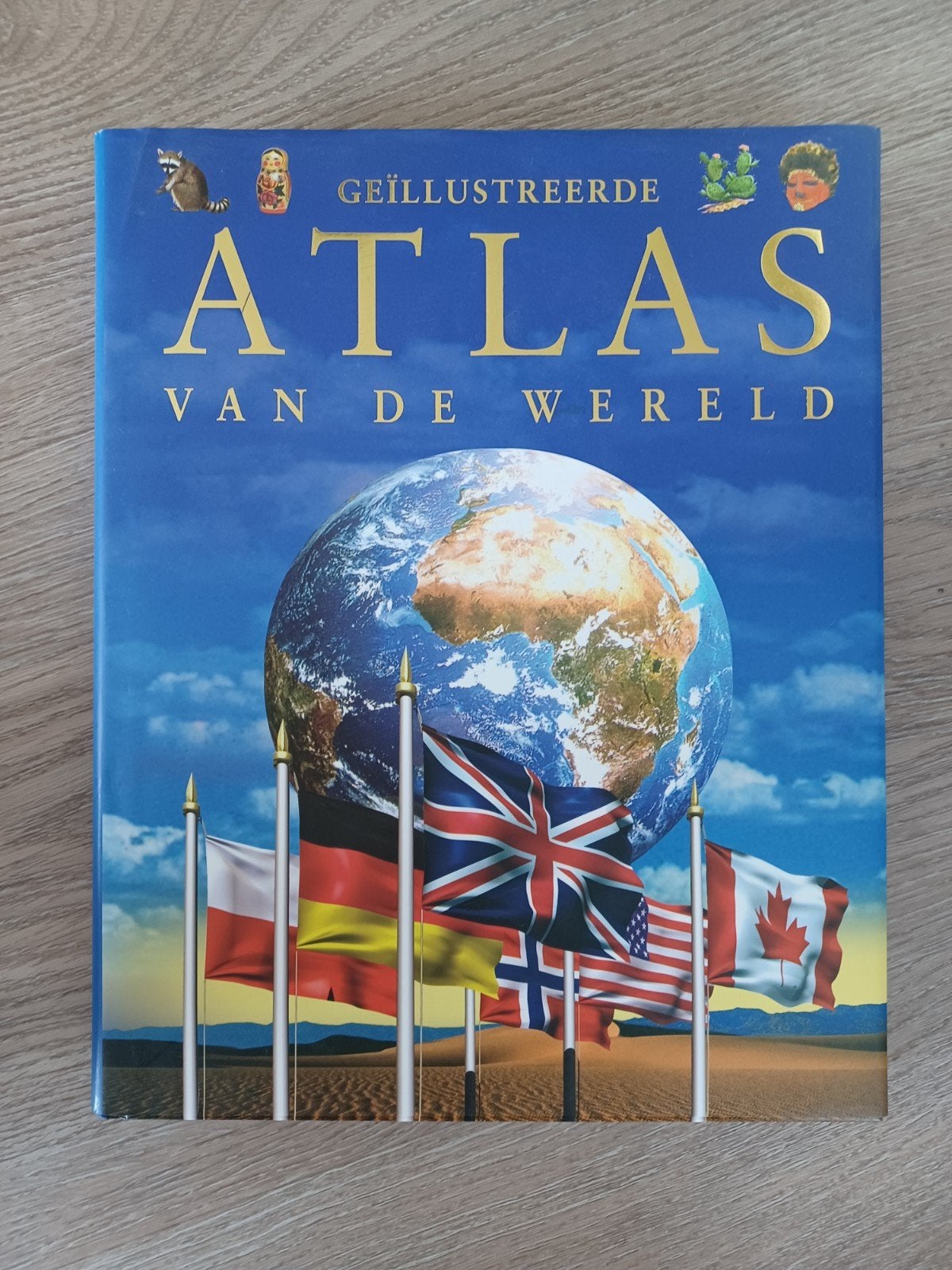 Geïllustreerde Atlas van de Wereld - Educatief Naslagwerk, Boeken, Ophalen of Verzenden