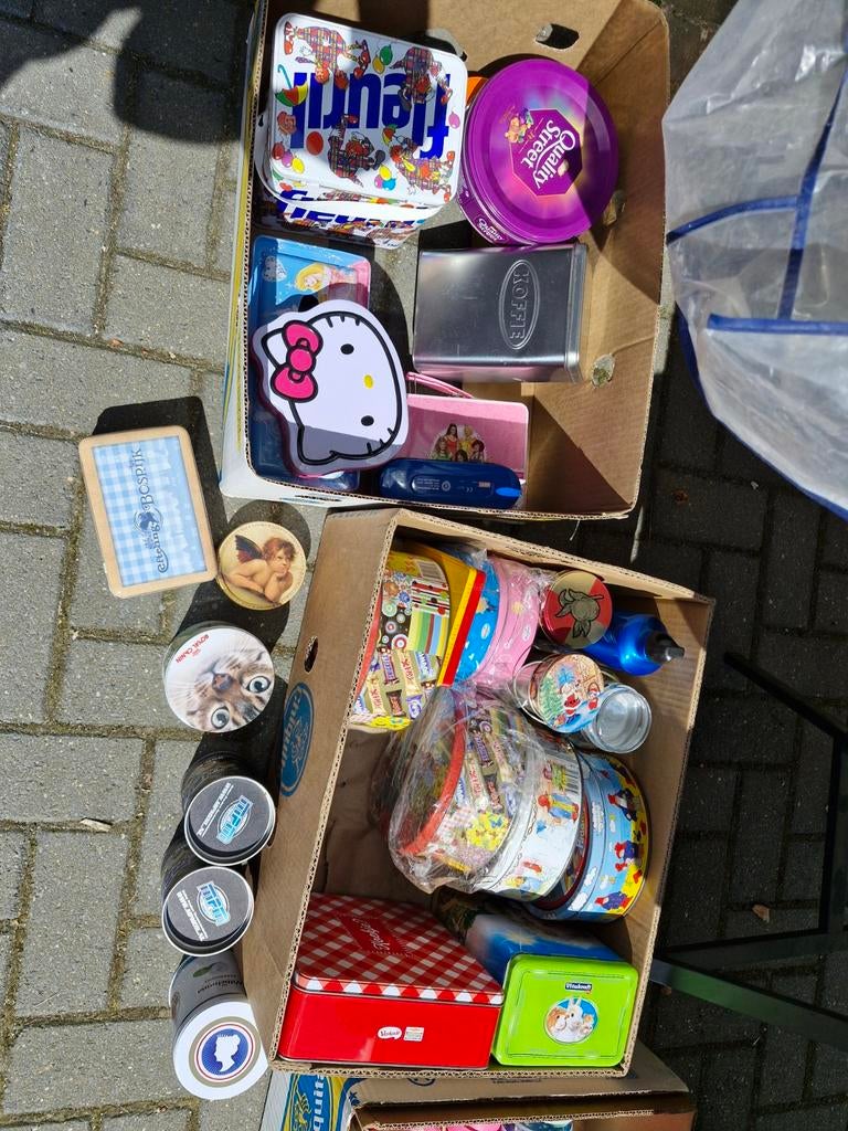 Diverse blikken, Ophalen of Verzenden, Gebruikt, Overige