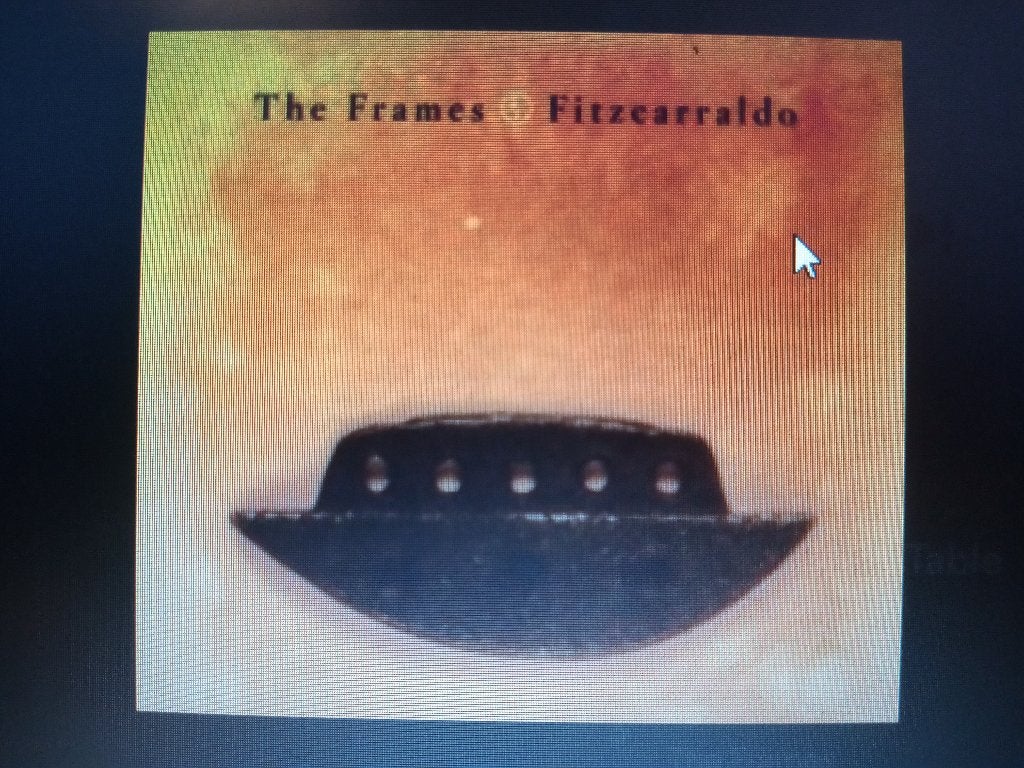 cd ; fitzcarraldo van the  frames, Ophalen of Verzenden, Gelezen, Artiest