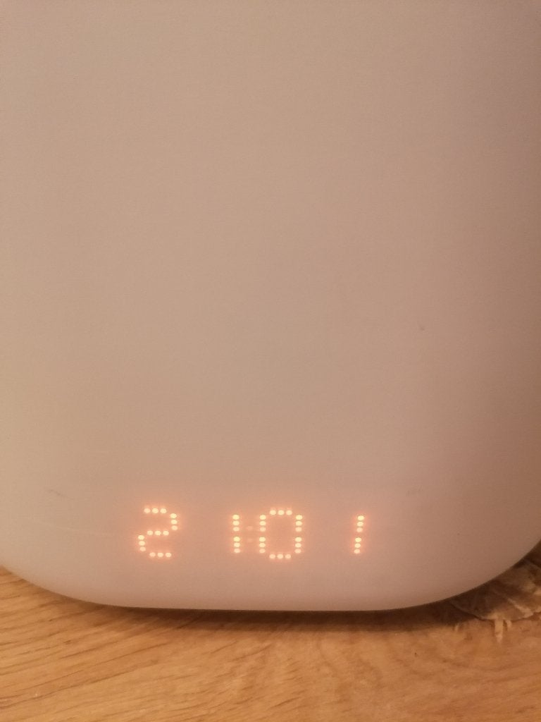 Philips HF3476 Wake-up Light - Goed werkend, Ophalen of Verzenden, Zo goed als nieuw, Digitaal