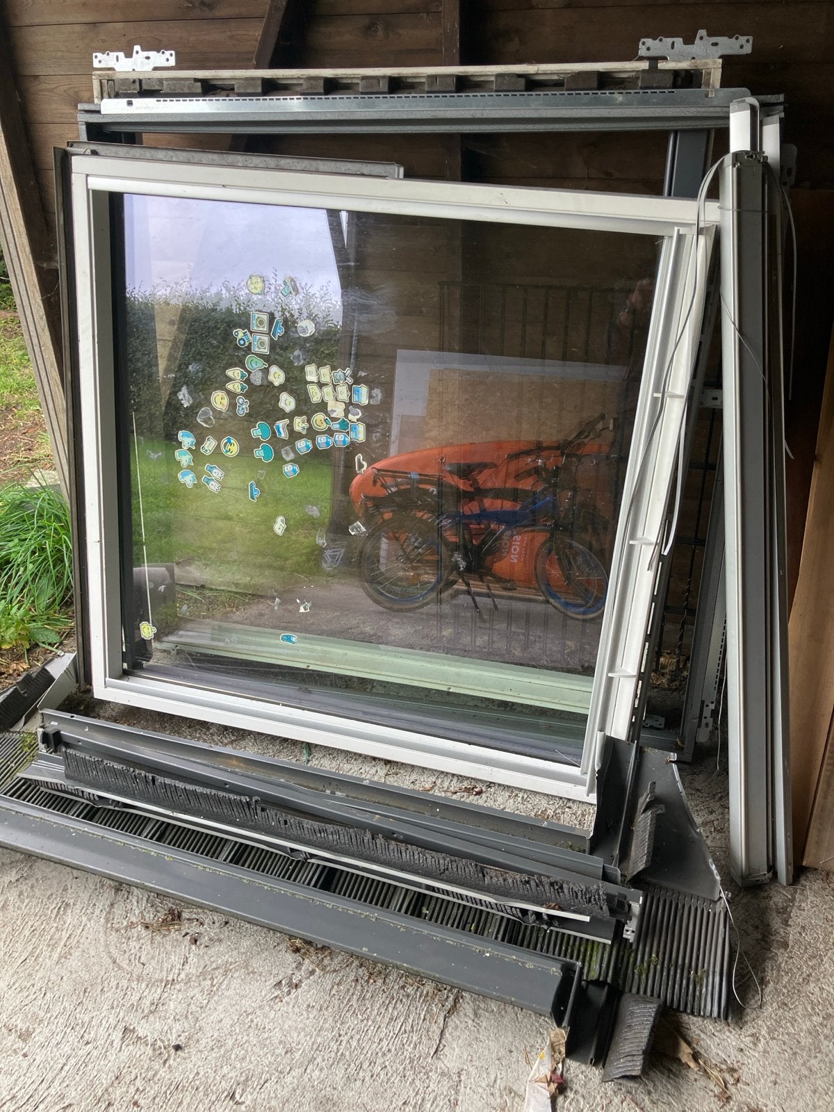 Velux Dakraam GGL UK08 2050 - Gebruikt, Ophalen, Gebruikt, 120 tot 160 cm, Dubbelglas