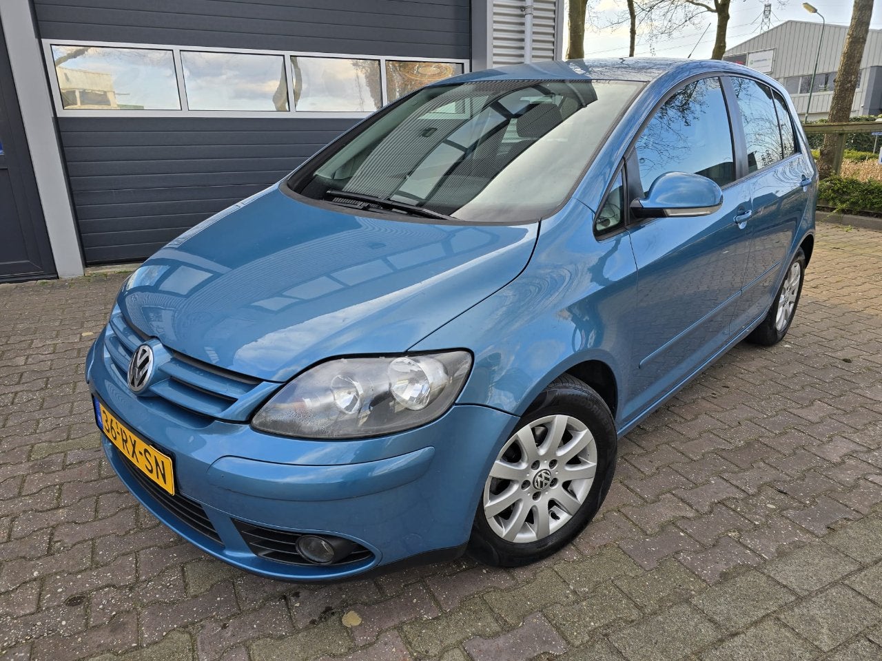 Volkswagen Golf Plus 2.0 FSI COMFORTLINE (bj 2005), Auto's, Volkswagen, Gebruikt, 4 cilinders, Blauw, Origineel Nederlands