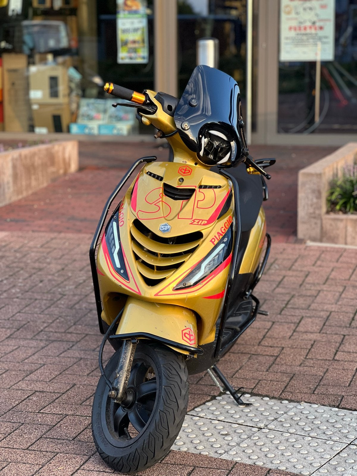 Piaggio Zip 4T 2V - Belgische scooter met onbegrensde CDI, Ophalen, Zo goed als nieuw, Overige typen, Piaggio