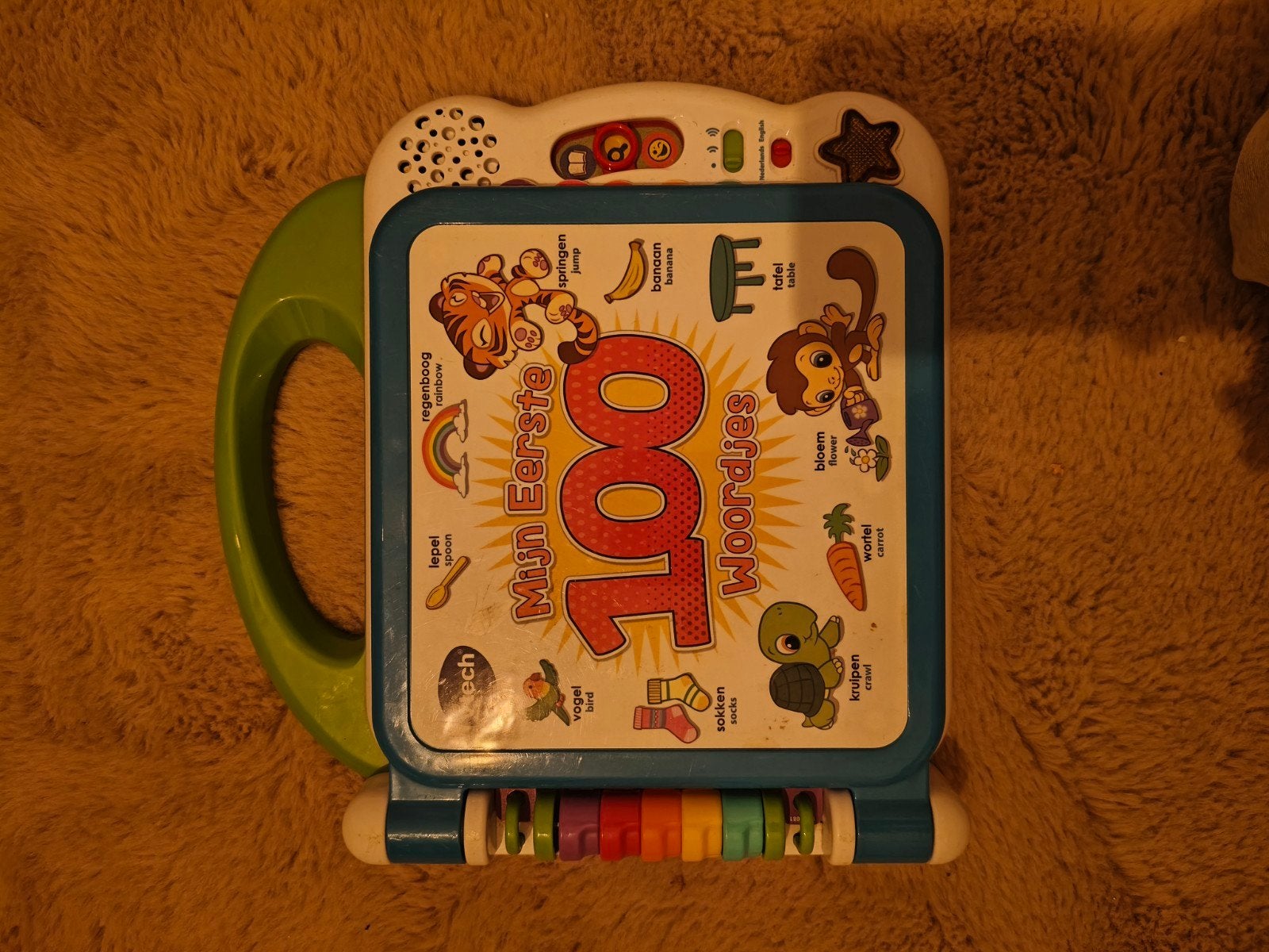VTech Mijn Eerste 100 Woordjes Boek, Kinderen en Baby's, Speelgoed | Vtech, Zo goed als nieuw, 6 maanden tot 2 jaar, Ophalen