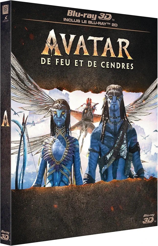 Avatar Ash and Fire 3D Blu-Ray FR NLO (Geseald), Ophalen of Verzenden, Nieuw in verpakking, Actie