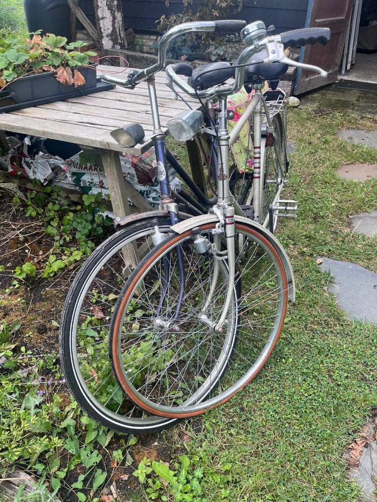 2 STATIONSFIETSEN GRATIS !!!!!!!!!! GERESERVEERD!!!, Ophalen, Gebruikt, Velgrem, 20 inch of meer