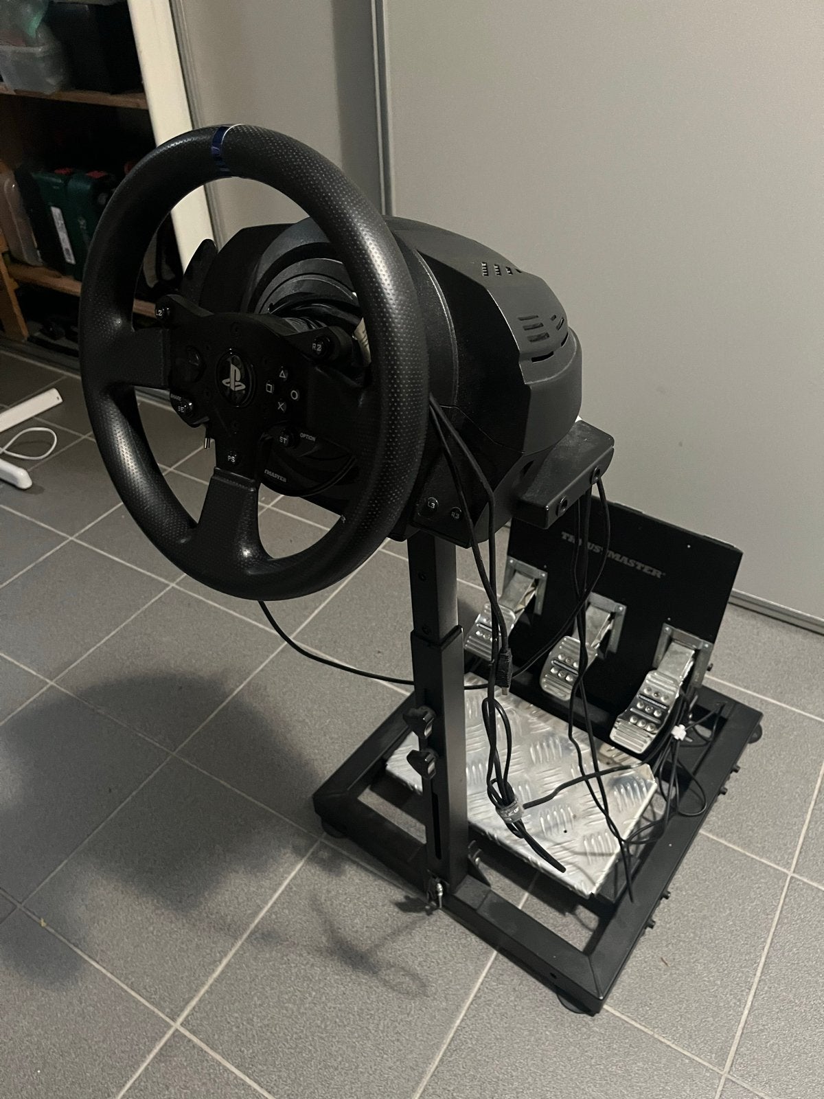 Thrustmaster T300RS  met Next Level Racing Stand, Ophalen, Zo goed als nieuw, Stuur of Pedalen, PlayStation 4