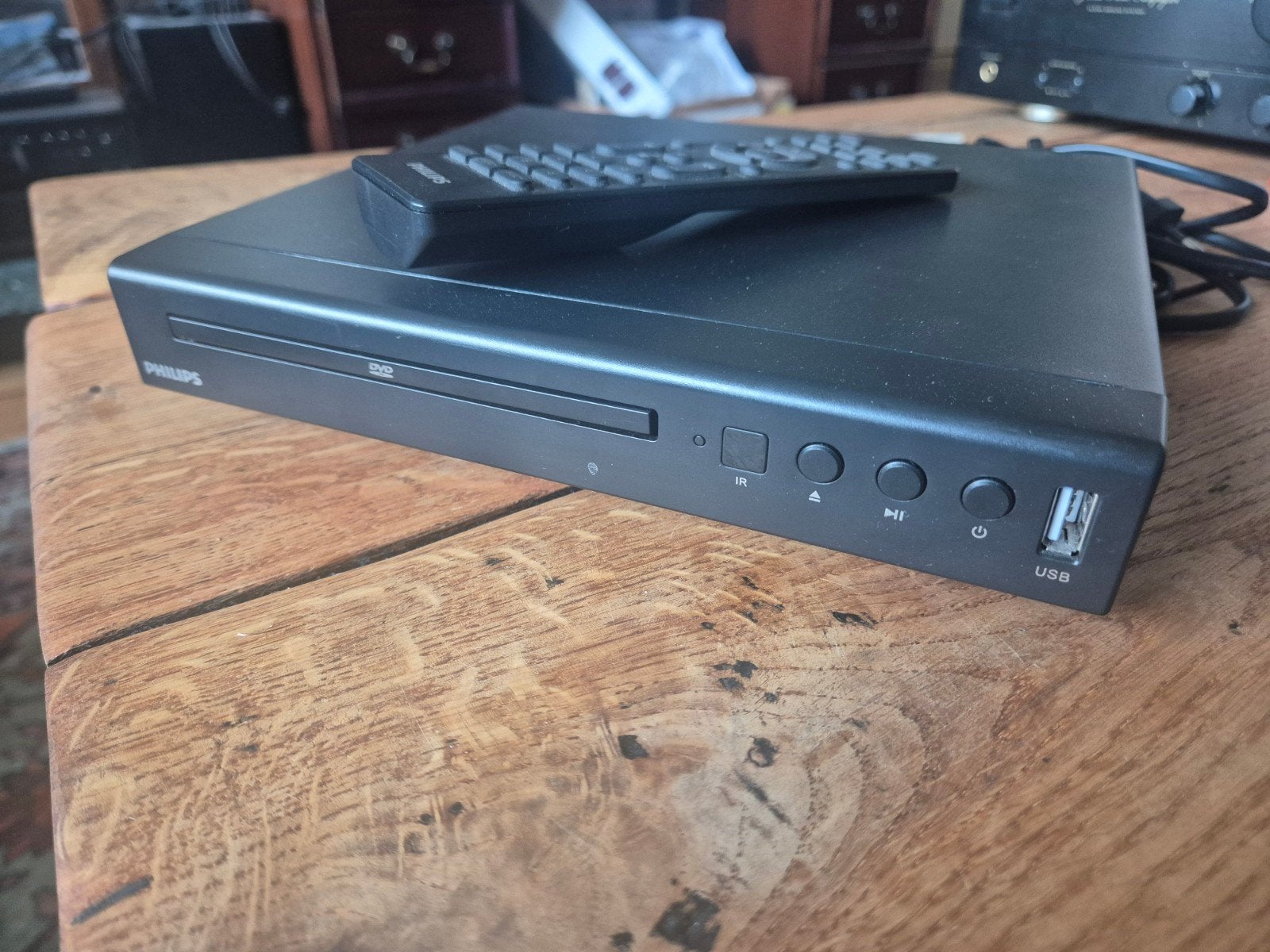 Philips Regio-Vrij! DVD-speler TAEP200/20 - HDMI - Afstandsb, Ophalen of Verzenden, Zo goed als nieuw, Philips