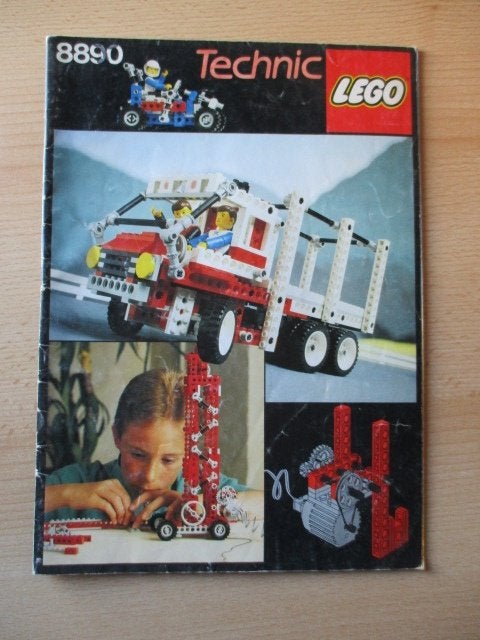 Lego Technic instructieboek set 8890, Ophalen of Verzenden, Gebruikt