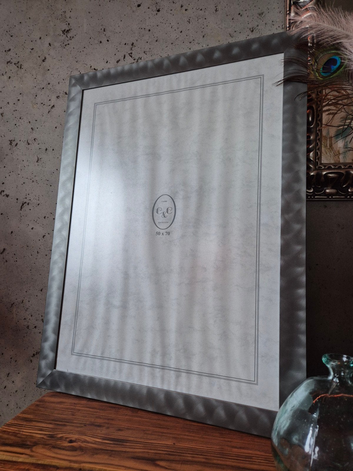 Nielsen - Luxe Geborsteld Aluminium
Wissellijst (50x70 cm) -, Ophalen, Nieuw