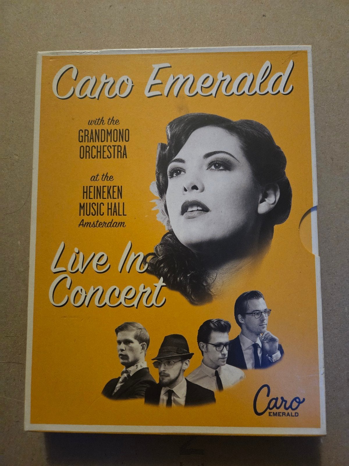 Caro Emerald, live in concert., Cd's en Dvd's, Alle leeftijden, Ophalen of Verzenden, Zo goed als nieuw, Komedie