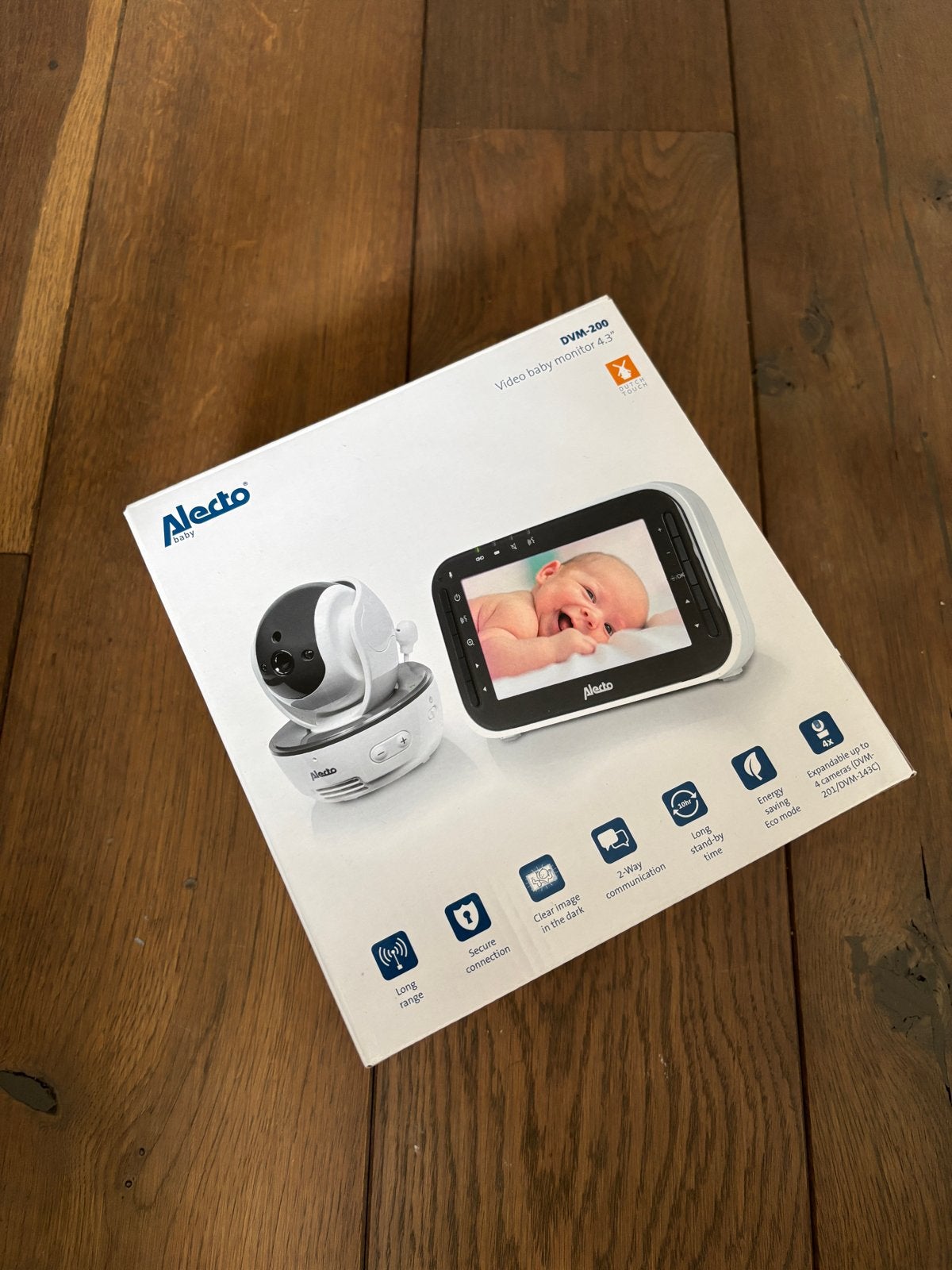 Alecto DVM-200 Babyfoon Camera zonder monitor, Kinderen en Baby's, Babyfoons, Ophalen of Verzenden, Gebruikt, 100 tot 250 meter