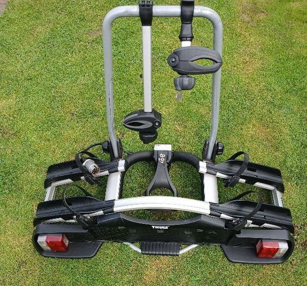 thule fietsdrager, Auto diversen, Fietsendragers, Ophalen, 2 fietsen, Zo goed als nieuw, Trekhaakdrager