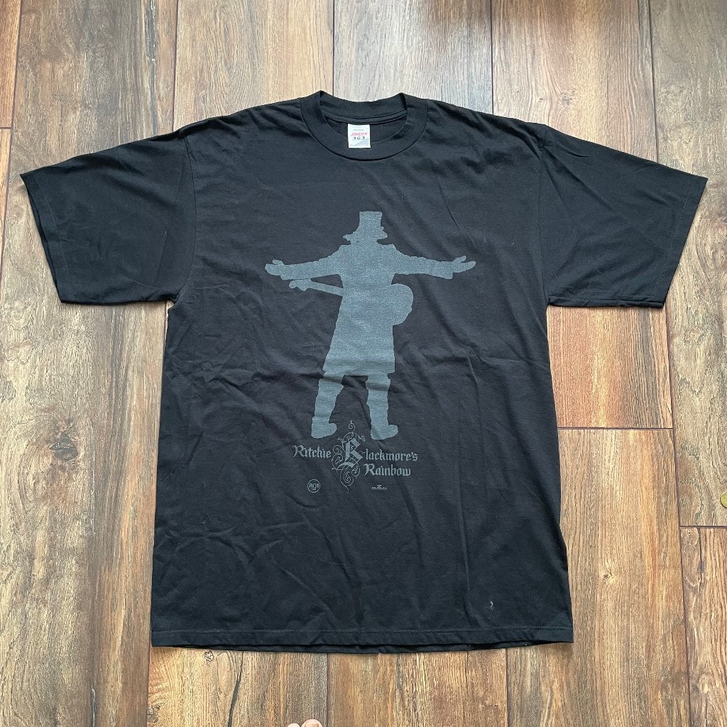 Ritchie Blackmore's Rainbow T-shirt - Jerzees - Maat XL, Jerzees, Verzenden, Zwart, Onbekend