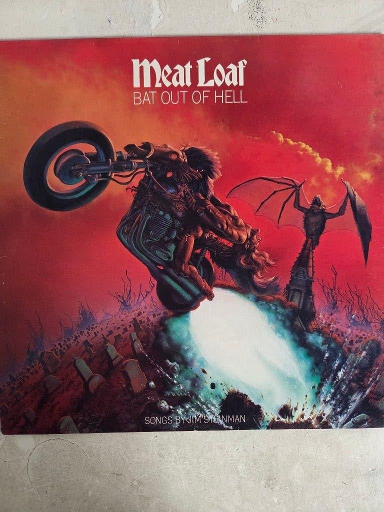 Vinyl lp MEAT LOAF: BAT OUT OF HELL, Cd's en Dvd's, Vinyl | Rock, LP, Gebruikt, 12 inch, Rock-'n-roll