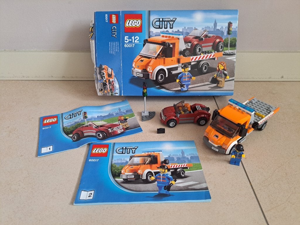 Lego City 60017 - Takelwagen, Kinderen en Baby's, City, Lego, Inclusief accessoires, Ophalen of Verzenden