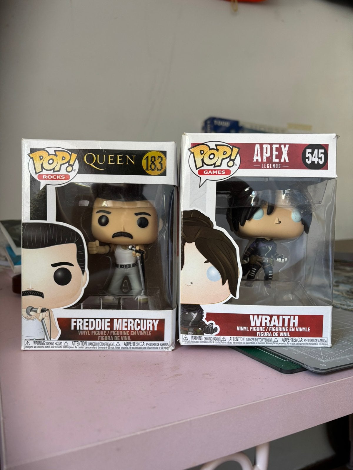 Freddy en Wraith, Ophalen, Nieuw