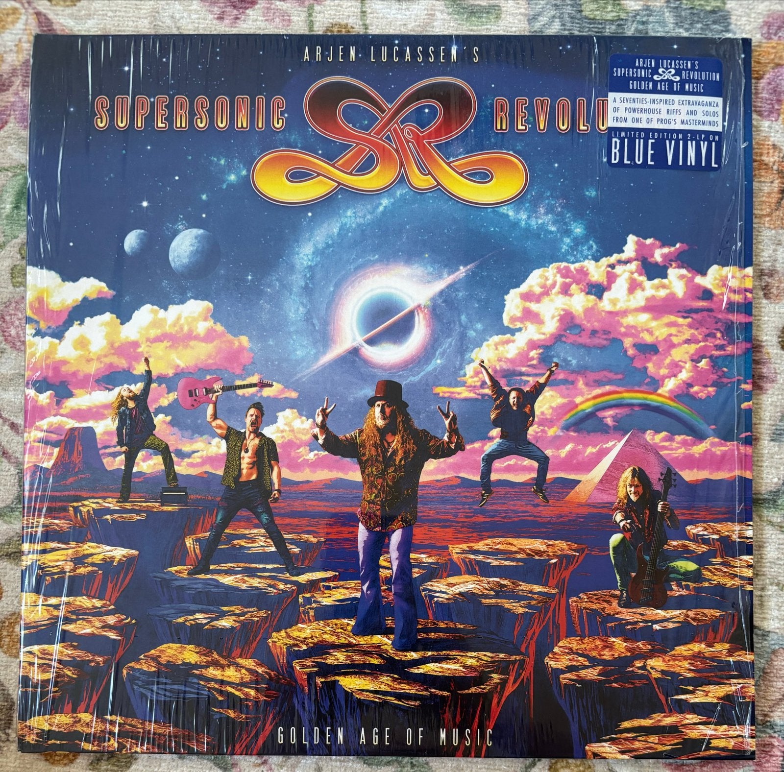 Arjen Lucassen's Supersonic Revolution - Golden Age of Music, Progressive Rock, Ophalen of Verzenden, Nieuw in verpakking, Dubbel-LP