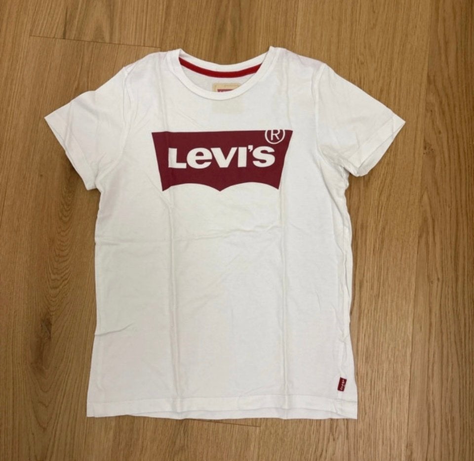 Levi levi’s 14 164 shirt tshirt wit witte, Gebruikt, Verzenden, Shirt of Longsleeve, Levi's