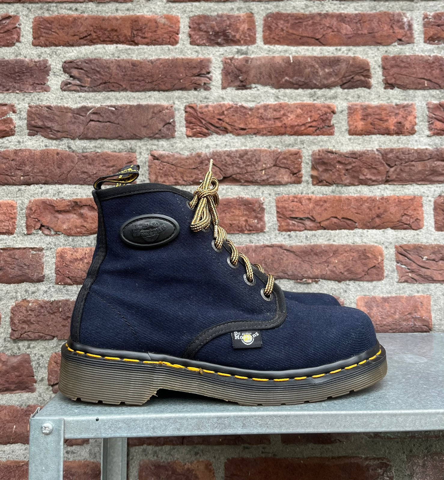 Dr. Martens 8421 MIE Canvas navy maat Uk 5/ Eu 38, Dr. Martens, -, Blauw, -