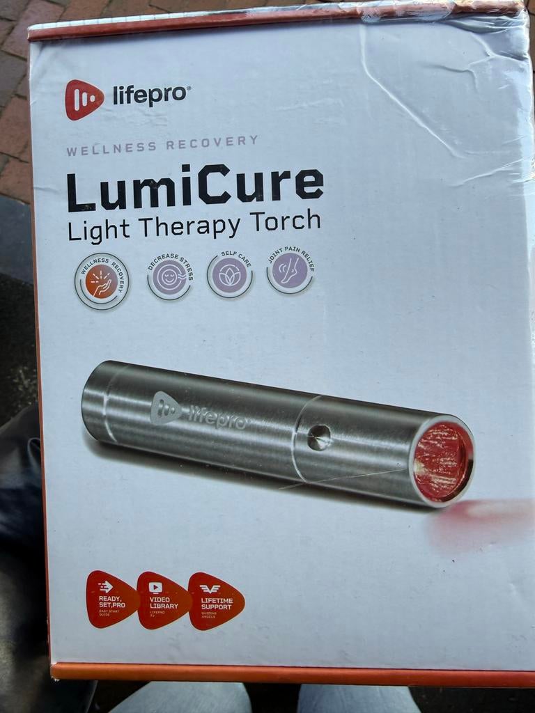 Lifepro LumiCure Light Therapy Torch, Ophalen of Verzenden, Nieuw, Armen, Overige typen