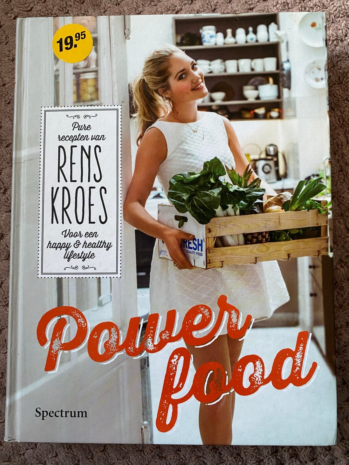 Powerfood kookboek van Rens Kroes - Gezond & Happy Lifestyle, Boeken, Kookboeken, Voorgerechten en Soepen, Ophalen of Verzenden