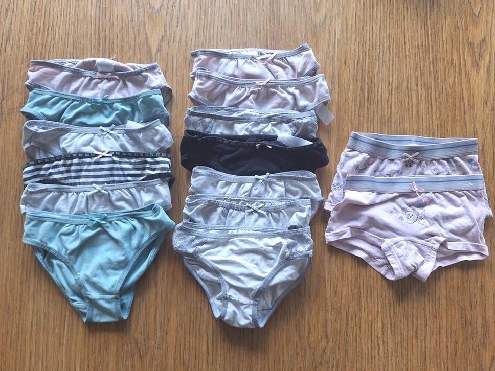 Ondergoed maat 110/116, Ophalen of Verzenden, Gebruikt, Meisje, Nacht- of Onderkleding