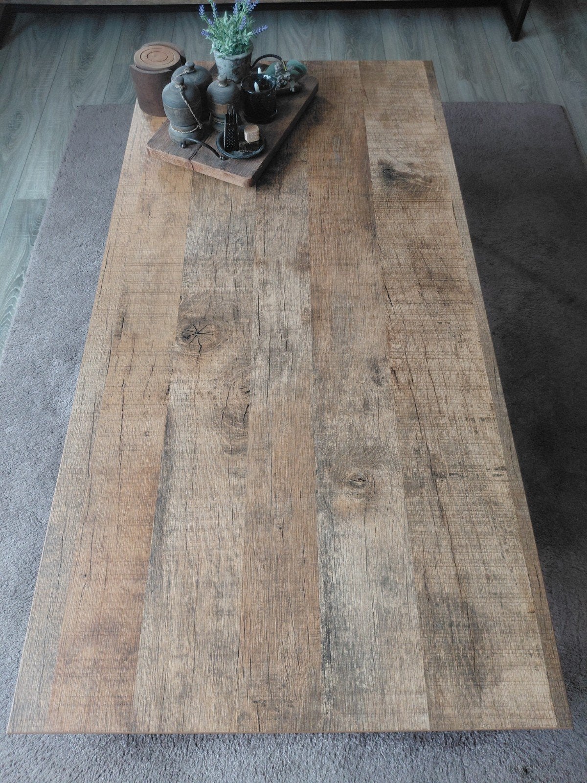 mango salontafel, 100 tot 150 cm, Zo goed als nieuw, Rechthoekig, 50 tot 100 cm