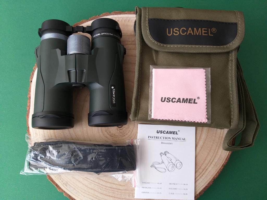 US Camel High Power [ED] 8x42 HD/FMC/Fog-Waterproof/OD Green, Dakkant (recht), Nieuw, Ophalen of Verzenden, 8 tot 12x