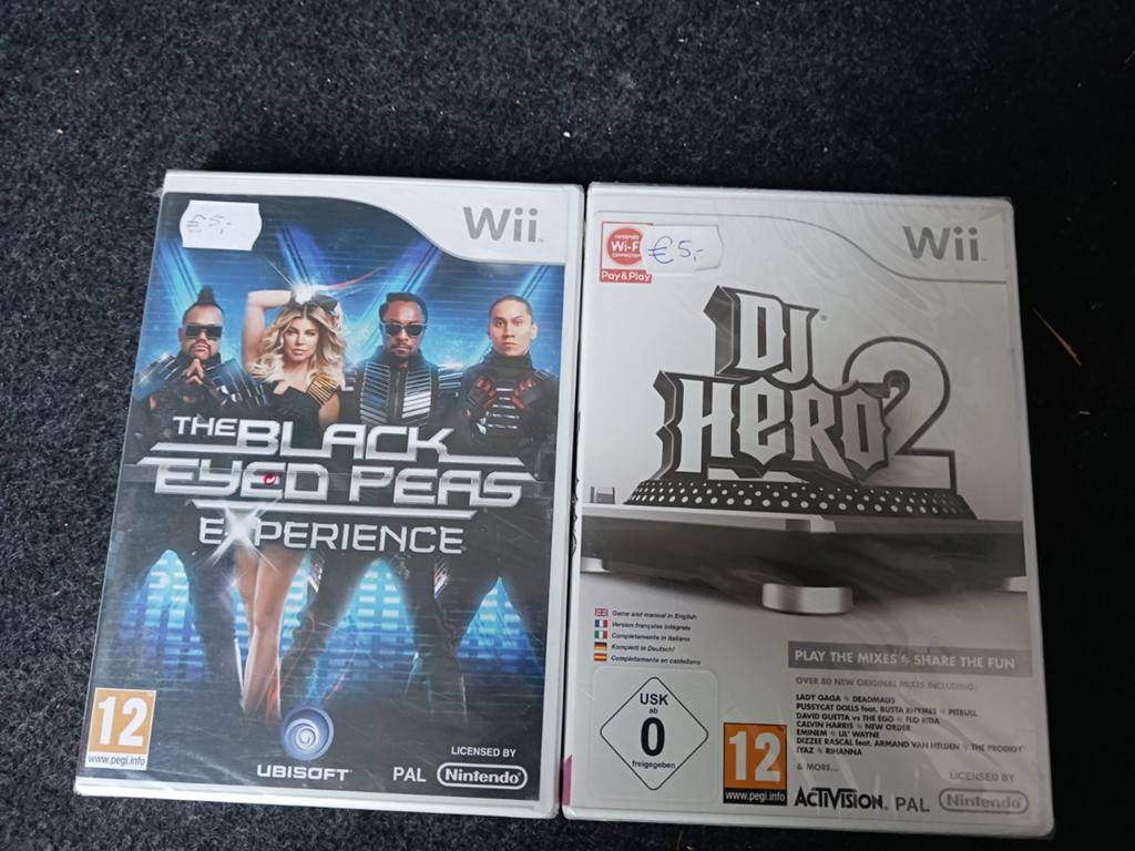 Nintendo wii spellen nieuw geseald € 5, Muziek, 1 speler, Nieuw, Ophalen of Verzenden