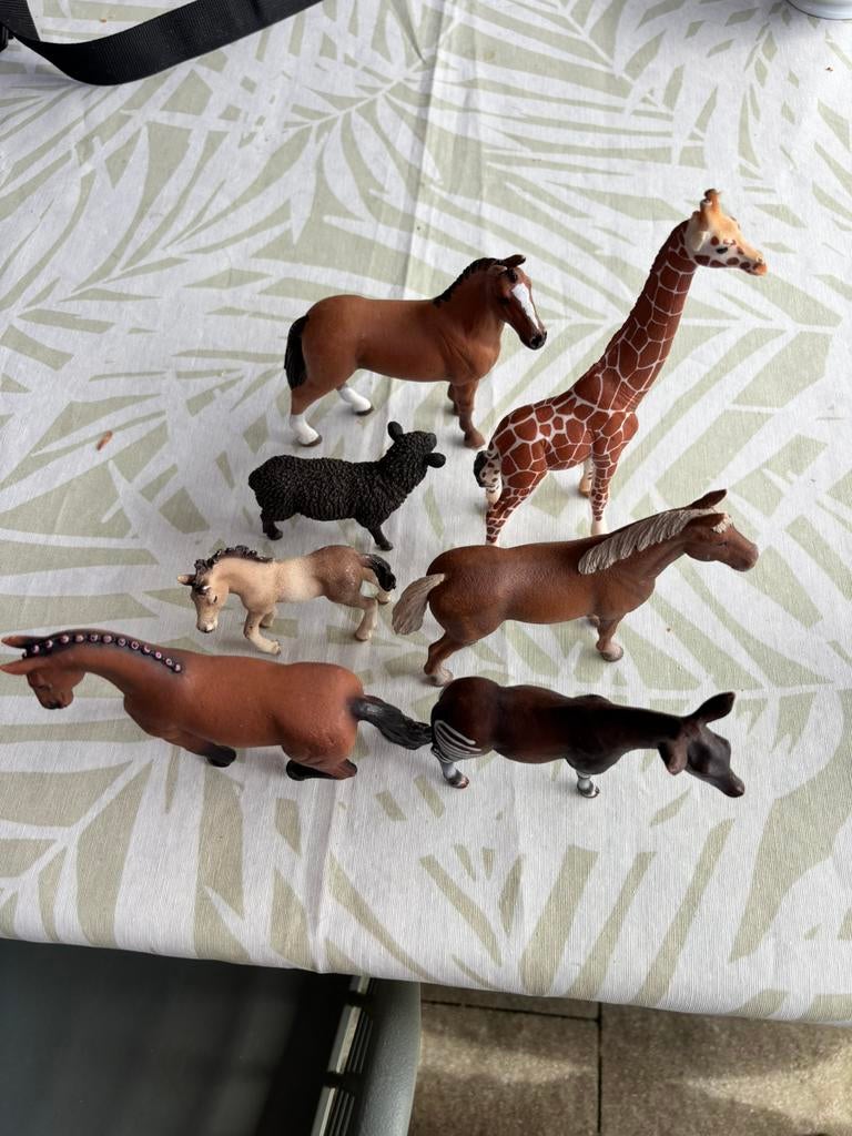 Verzameling Schleich dieren., Ophalen of Verzenden, Zo goed als nieuw, Paard, Beeldje of Figuurtje