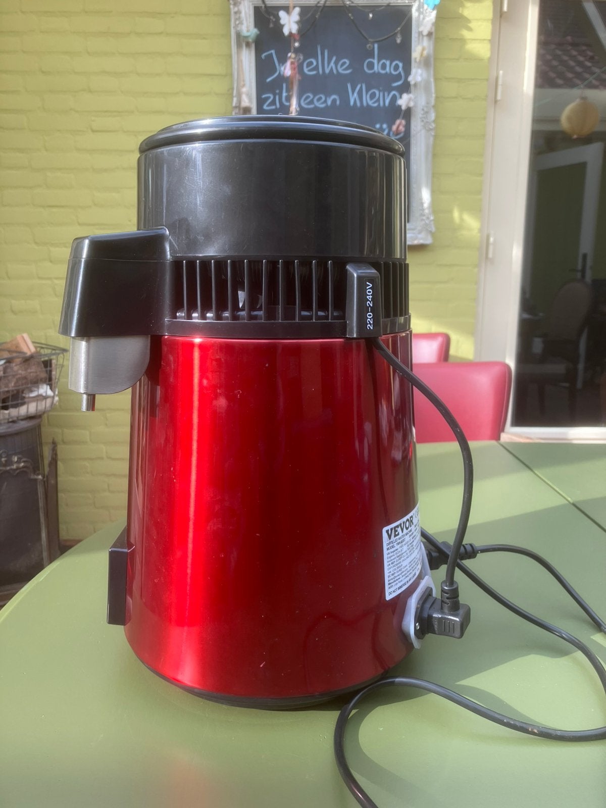 Water distilleer apparaat, Ophalen of Verzenden, Zo goed als nieuw, Elektrisch