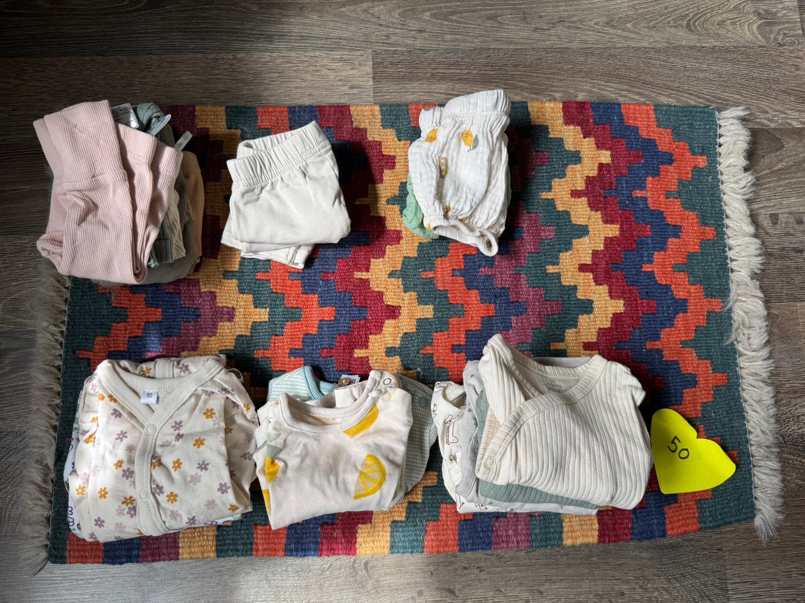 Babykleertjes pakket maat 50, Ophalen, Gebruikt, Jongetje of Meisje
