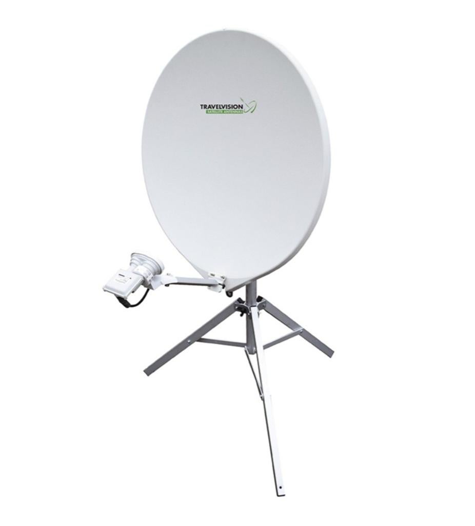Travel Vision R7 Duo LNB schotelantenne incl alle accessoire, Audio, Tv en Foto, Schotelantennes, Ophalen, Overige merken