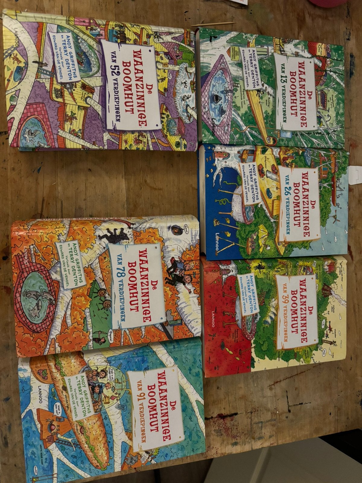 Waanzinnige boomhut deel 1, 2, 3, 4, 6 en 7, Boeken, Ophalen, Zo goed als nieuw