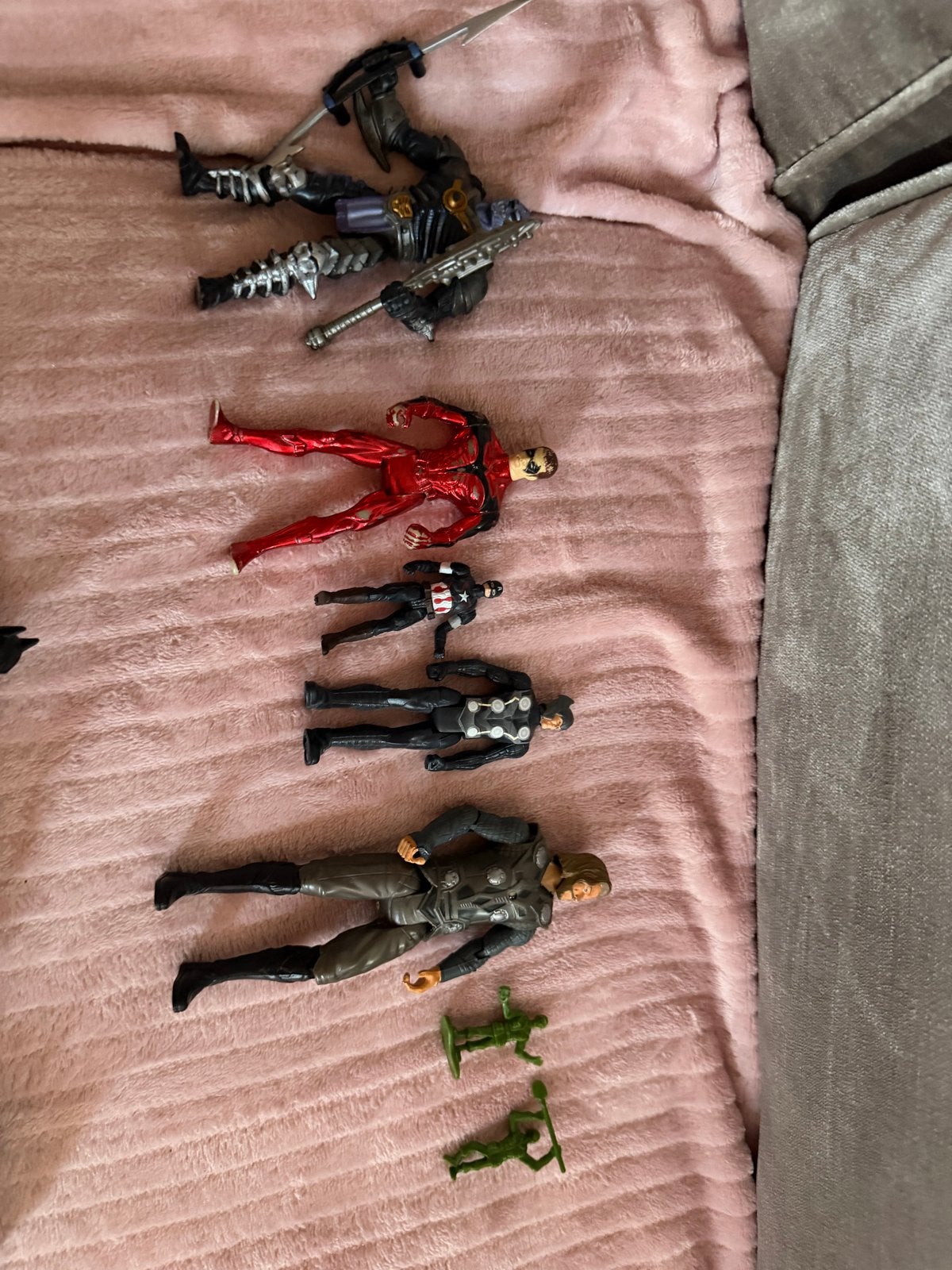 Actiefiguren: Superhelden en soldaten, Ophalen of Verzenden, Gebruikt