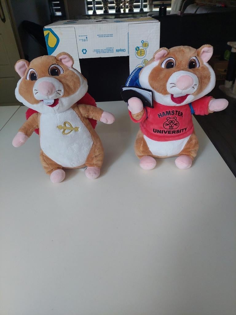 2 Bijzondere Albert Heijn Hamsters - Knuffels, Albert Heijn, Ophalen of Verzenden