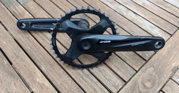 FSA Gossamer Pro Crankstel 172.5mm 40t, Fietsen en Brommers, Crankstel of Pedalen, Gebruikt, FSA, Gravelbike